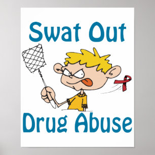 Swat Out Drug-Abuse Poster