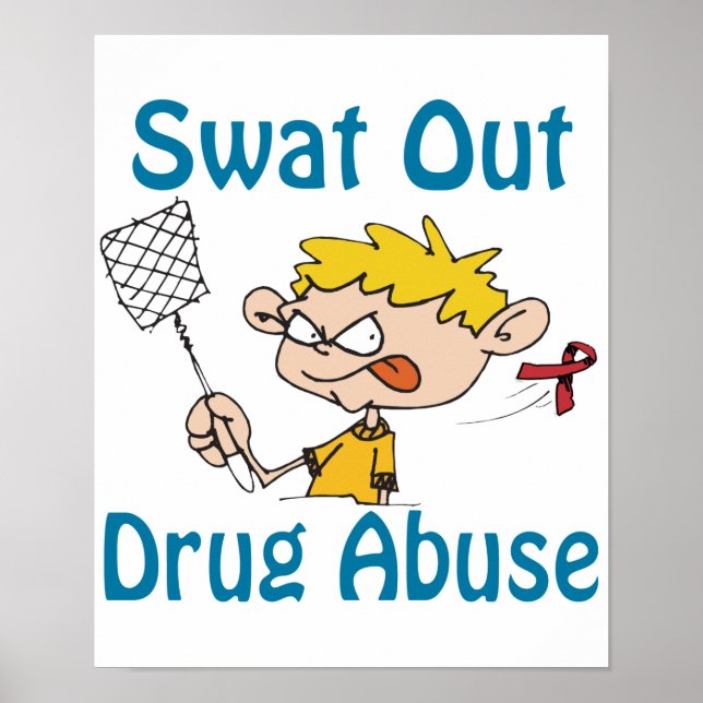 Swat Out Drug-Abuse Poster (Front)