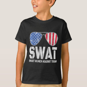 Swat Smart Women Against Trump Funny Anti-trump 2 T-Shirt