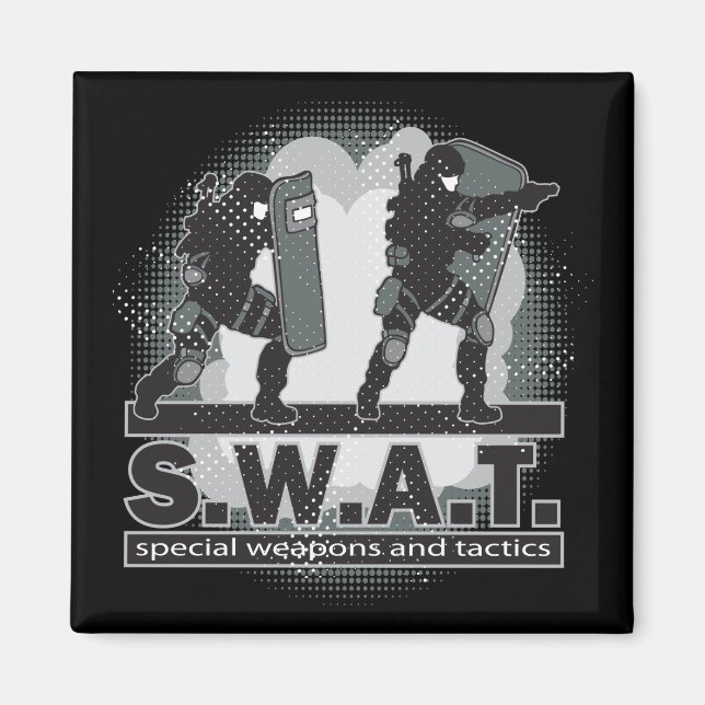 SWAT Team Entrance Magnet (Front)