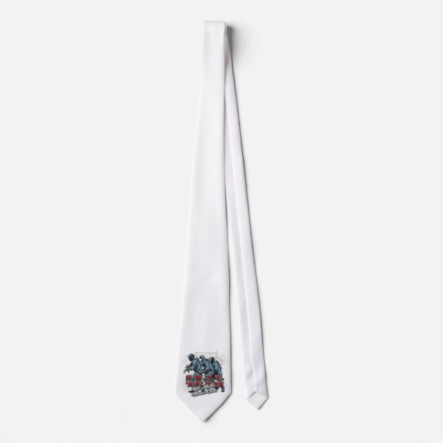SWAT Team House Calls Tie (Front)