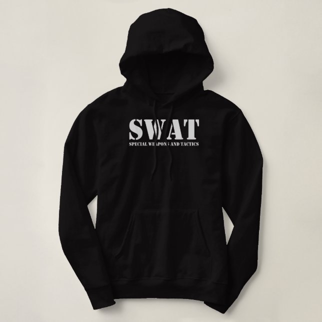 SWAT Team Police SWAT Team  Hoodie (Design Front)