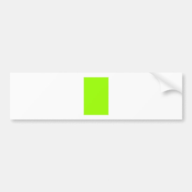 Swatch Colour The MUSEUM Zazzle Gifts Template Bumper Sticker (Front)