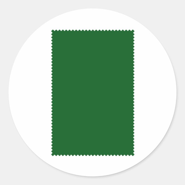 Swatch Colour The MUSEUM Zazzle Gifts Template Classic Round Sticker (Front)