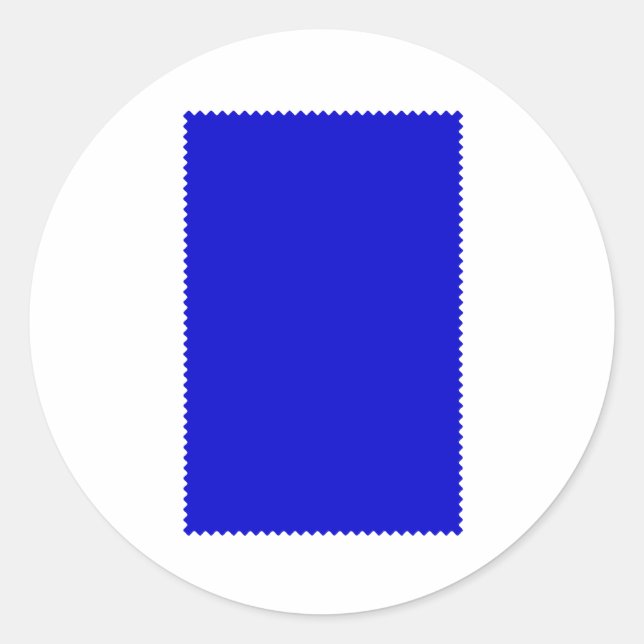 Swatch Colour The MUSEUM Zazzle Gifts Template Classic Round Sticker (Front)