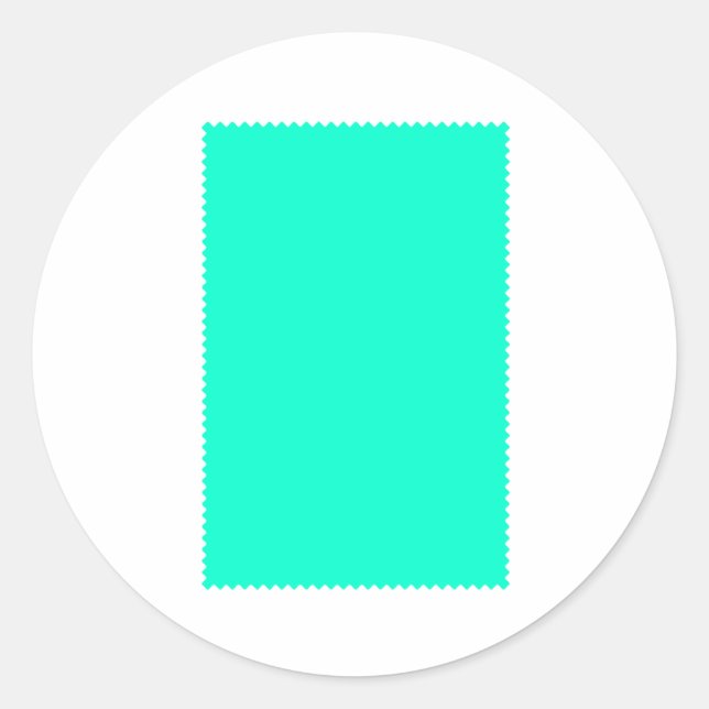 Swatch Colour The MUSEUM Zazzle Gifts Template Classic Round Sticker (Front)