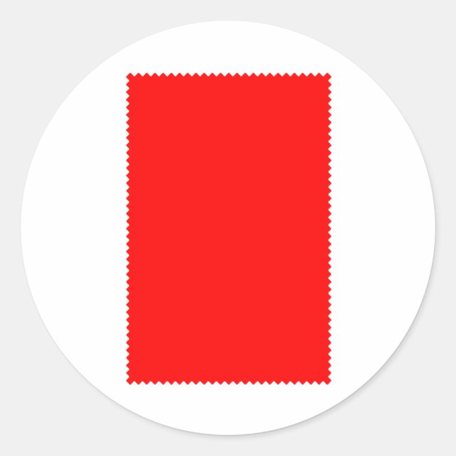 Swatch Colour The MUSEUM Zazzle Gifts Template Classic Round Sticker (Front)