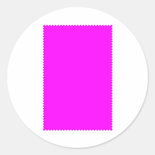 Swatch Colour The MUSEUM Zazzle Gifts Template Classic Round Sticker (Front)