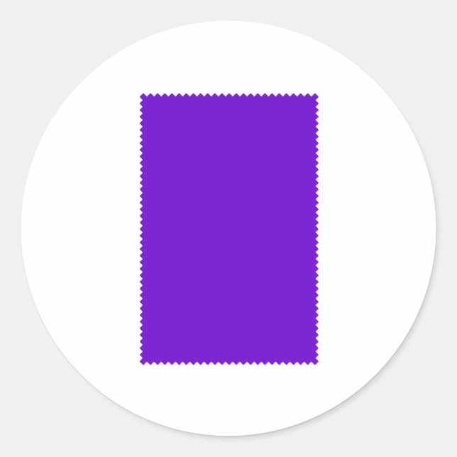 Swatch Colour The MUSEUM Zazzle Gifts Template Classic Round Sticker (Front)