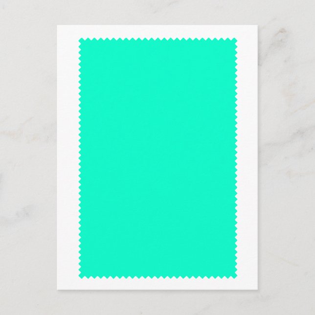 Swatch Colour The MUSEUM Zazzle Gifts Template Postcard (Front)