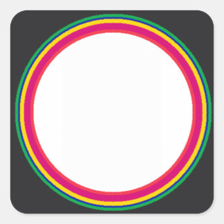 Swatch Colours Template jGibney The MUSEUM Zazzle Square Sticker