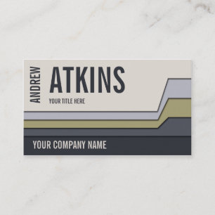 Swatches [Shades of Grey V.3] Business Card