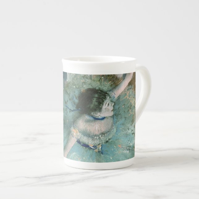 Swaying Dancer (Dancer in Green) Edgar Degas      Bone China Mug (Front Right)