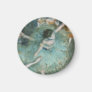 Swaying Dancer (Dancer in Green) Edgar Degas Magnet