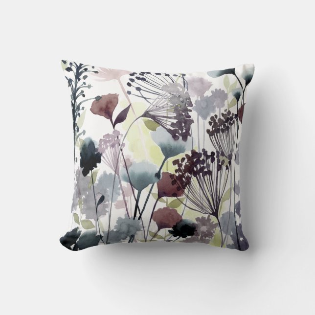 Swaying Florets II Cushion (Front)