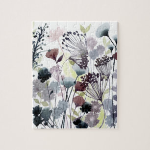 Swaying Florets II Jigsaw Puzzle