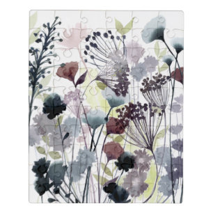 Swaying Florets II Jigsaw Puzzle