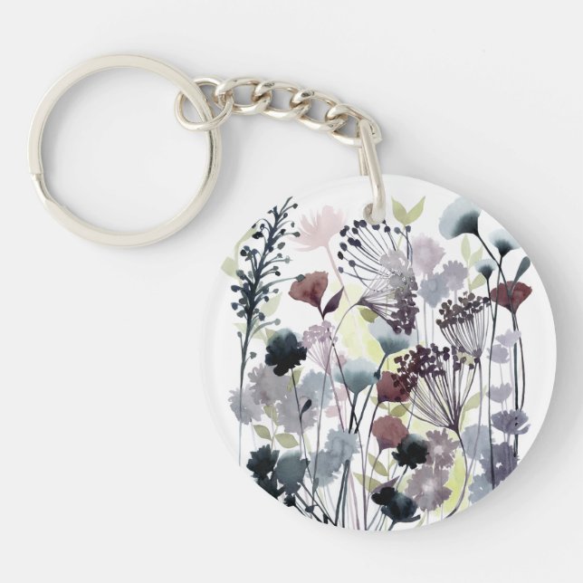 Swaying Florets II Key Ring (Front)