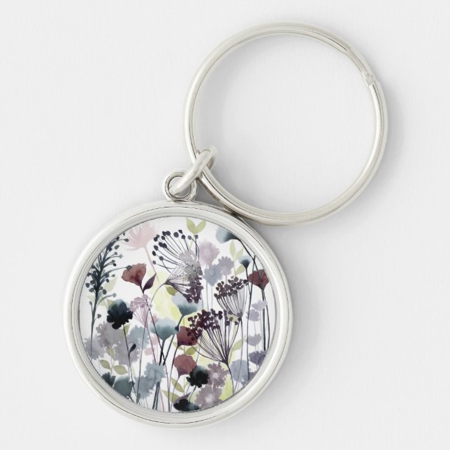 Swaying Florets II Key Ring (Front)