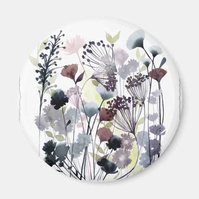 Swaying Florets II Magnet (Front)