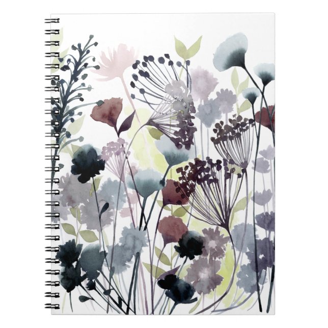 Swaying Florets II Notebook (Front)