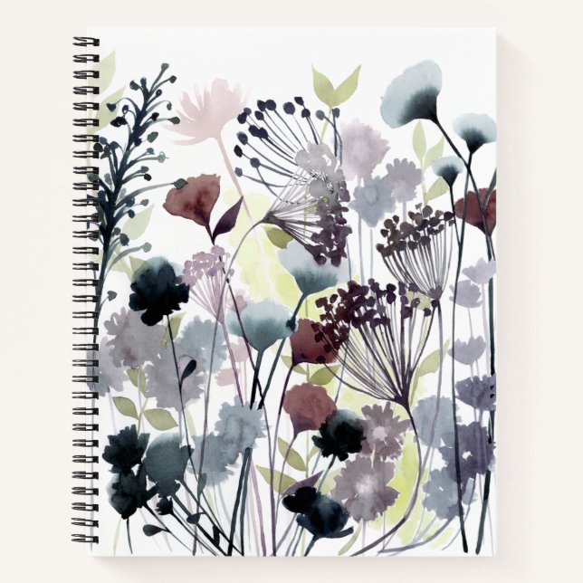 Swaying Florets II Notebook (Front)