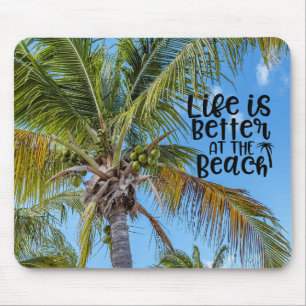 Swaying Palm Trees Mouse Mat