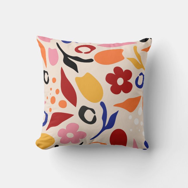 Swaying Petals Cushion (Front)
