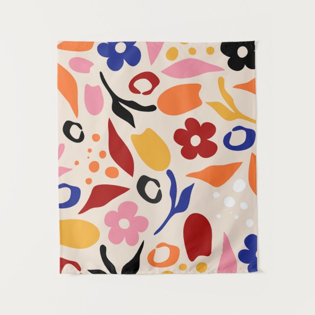 Swaying Petals Tapestry (Front)