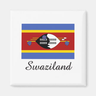 Swaziland Flag Design Magnet