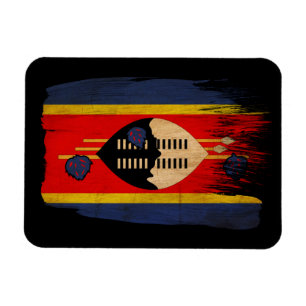 Swaziland Flag Magnet