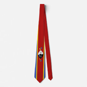 Swaziland flag tie