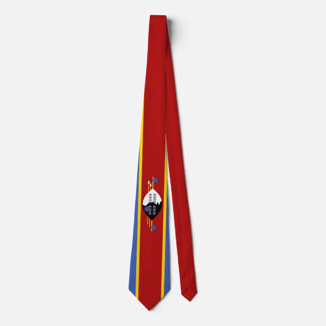 Swaziland flag tie (Front)