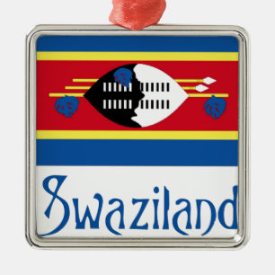 Swaziland Metal Tree Decoration