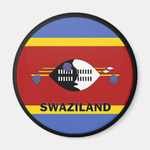 Swaziland Roundel quality Flag Magnet