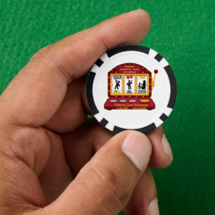 Sweaney Family We Drink Smoke & Gamble Poker Chip