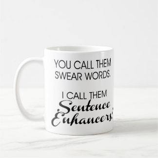 Swear Words Sentence Enhancers Curse Word Mug