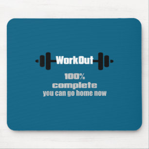 Sweat Activated Motivational Workout Complete Gym Mouse Mat