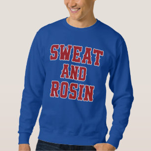 Sweat And Rosin - New York Baseball Player Sweatshirt