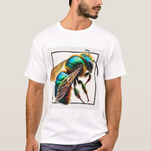 Sweat Bee 180624IREF122 - Watercolor T-Shirt