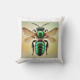 Sweat bee 210924IREF250 - Watercolor Cushion