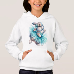 sweat-capuche nice rabbit for girls