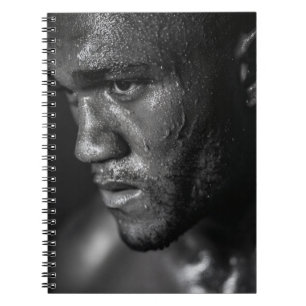 Sweat Grit Determined Face Notebook