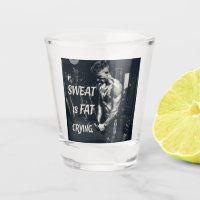 Sweat is Fat Crying Motivational Inspirational