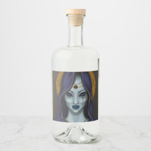 sweat liquor bottle label