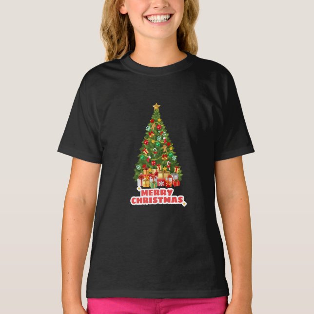 Sweat Merry And Bright Christmas Family Holiday  T-Shirt (Front)