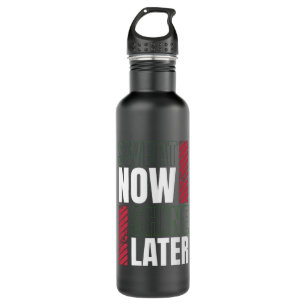Sweat Now Shine Later – Bold Fitness Motivation 710 Ml Water Bottle