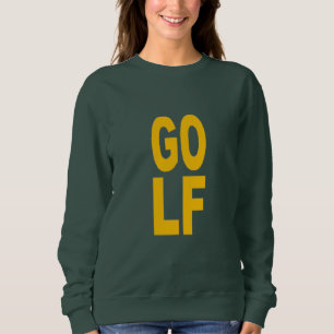 Sweat shirt green woman FORM DESIGN GLOF