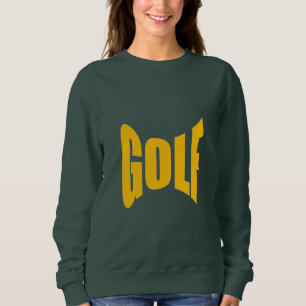 Sweat shirt green womanhood GOLF
