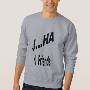 Sweat-shirt grise homme  JHA  FAOUS CLOWN Sweatshirt